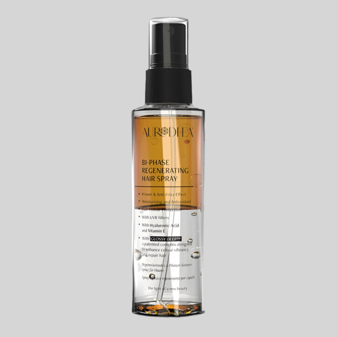 Spray capillaire biphasé régénérant avec acide hyaluronique et vitamine E - 100ML